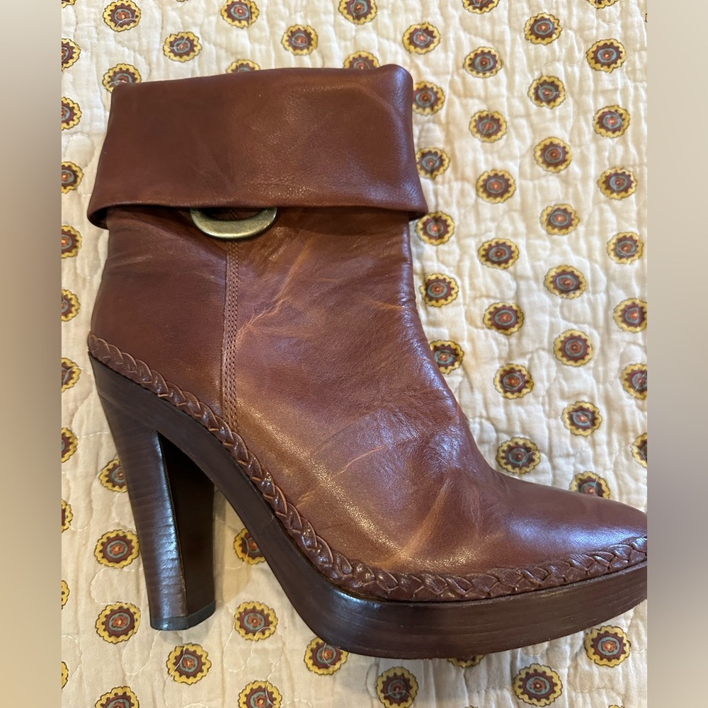 Cole Haan G Series Nike Air Leather Boots Size 8 - Picture 4 of 8